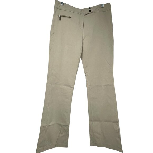 Vintage Tommy Hilfiger Bootcut Sport Stretch Tan Chino Pants Khaki Size 10 - Picture 12 of 12